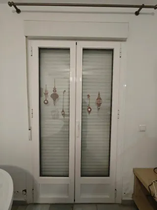 Ventana doble blanca  126x230 (cajón incluido)