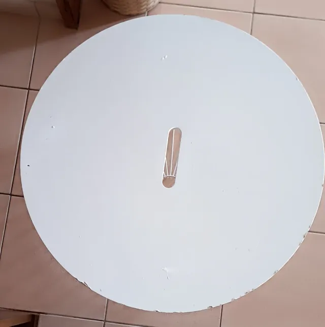 Mesa Cesta Almacenaje Ikea Madera y Metal