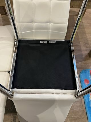 Sillas Comedor Blancas Piel Sintética