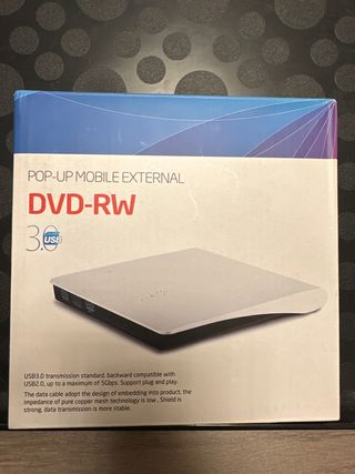 Lector DVD-RW Externo USB 3.0