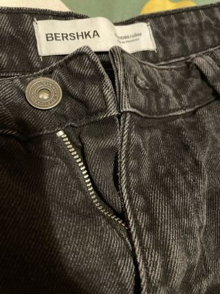 Pantalones vaqueros culotte negros, 10-12 años