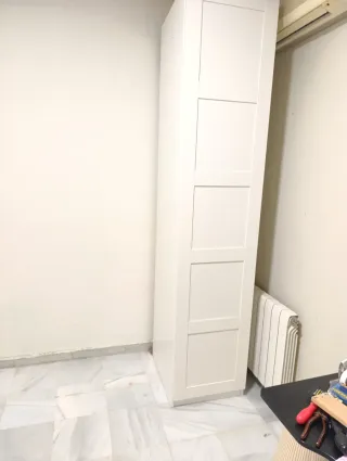 Armario ropero blanco de madera Ikea venta directa