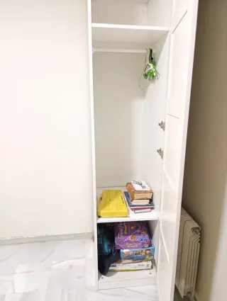 Armario ropero blanco de madera Ikea venta directa