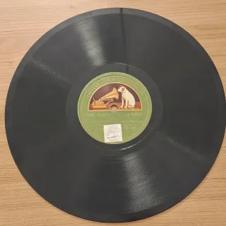 Lote 3 Discos pizarra 78 rpm música baile