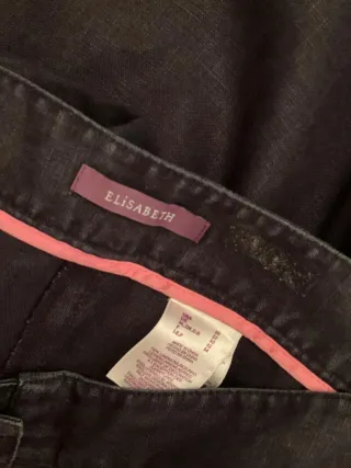 Pantalón negro vaquero