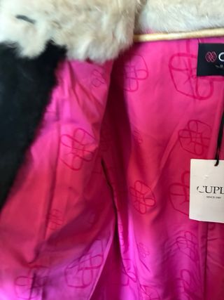 Abrigo de piel sin estrenar con eriquetas