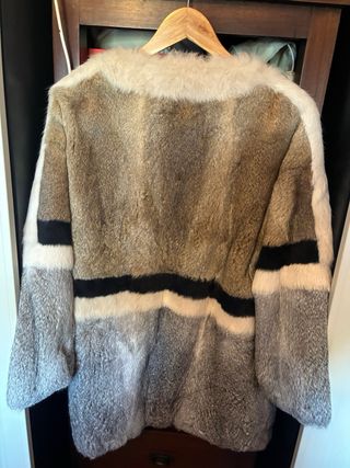 Abrigo de piel sin estrenar con eriquetas