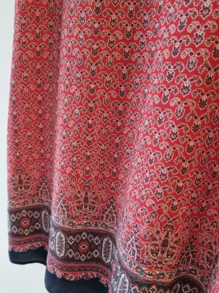 Vestido estampado Mango talla S