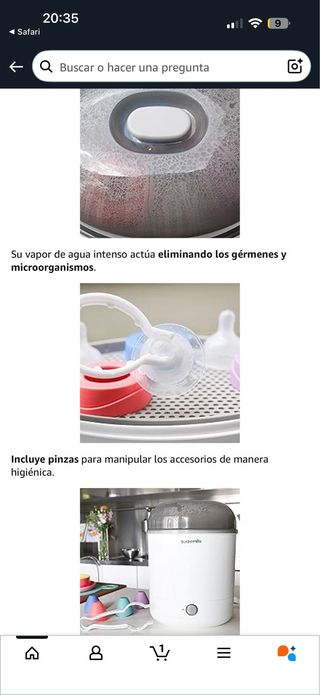 Esterilizador Eléctrico Suavinex