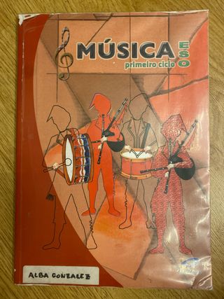 Libro Música ESO Primeiro Ciclo Gallego