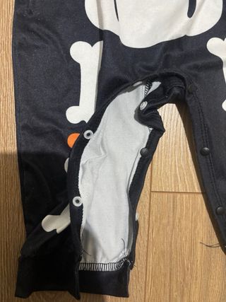 Disfraz esqueleto bebé