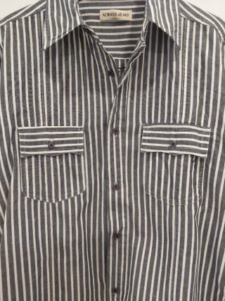 Camisa Rayas Chico Talla XL