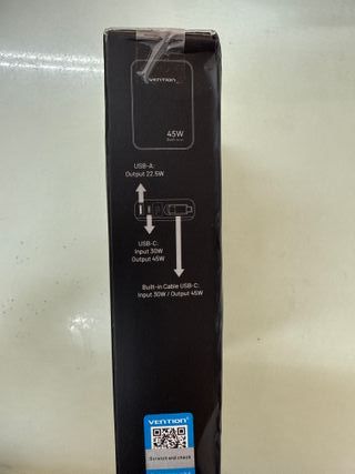 Vention Dash PowerPro 20000mAh Power Bank 45W