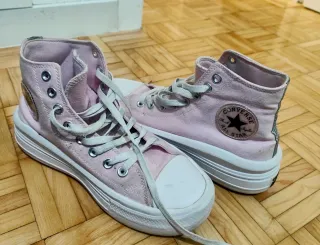 Botas Converse All Star Rosa Pálido