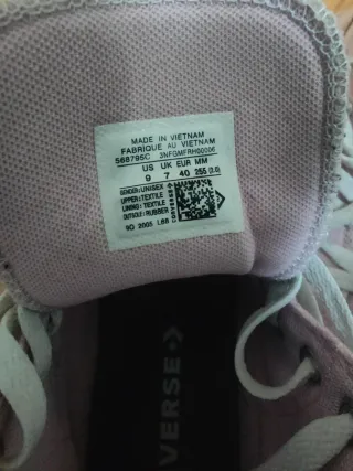 Botas Converse All Star Rosa Pálido