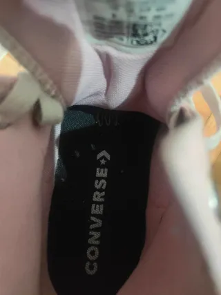 Botas Converse All Star Rosa Pálido