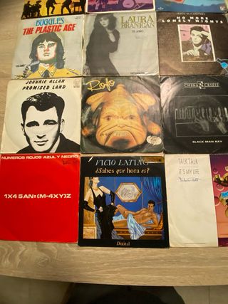 Lote Vinilos Pop Rock , de los 80 Discoteca.Lote 6