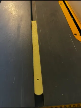 Corredera tope transversal sierra de mesa Dewalt