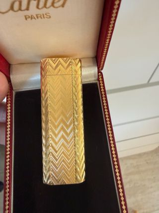Cartier Encendedor Dorado