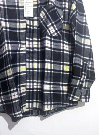 Camisa de cuadros manga larga Fengdu Baolilai