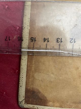 Curioso óleo antiguo sobre lienzo