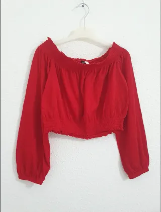Blusa H&M roja