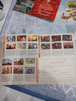 Álbumes de cromos antiguos