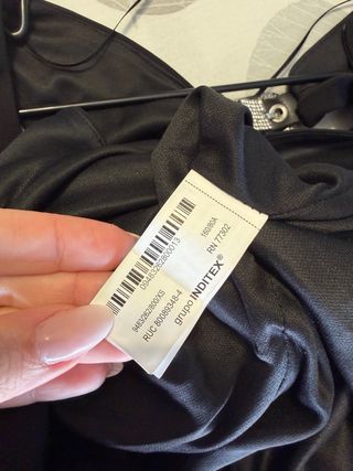 Vestido Zara Cut-out Joya - Negro