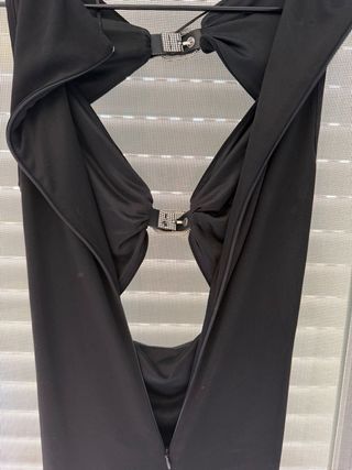 Vestido Zara Cut-out Joya - Negro