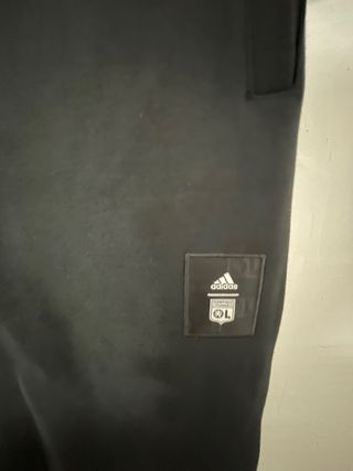 Chándal Olympique Lyonnais Adidas Negro