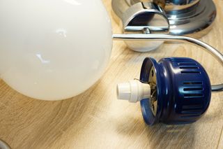 2 Apliques Pared Antiguos 70s Vidrio Metal