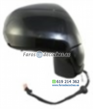 Espejo Retrovisor Derecho Eléctrico Imprimado Con