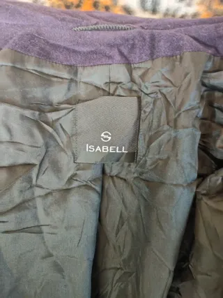 Chaqueta acolchada azul mujer