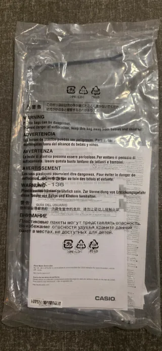 Teclado Casio LK-136 61 Teclas Luminosas