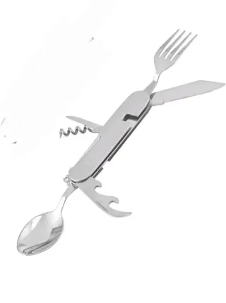 CUBERTO CAMPING ACERO MULTIUSOS NUEVO