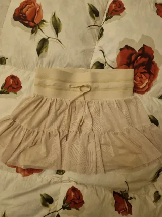 Gonna danza/sport beige taglia unica