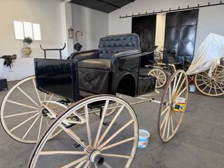 Coche de caballo antiguo