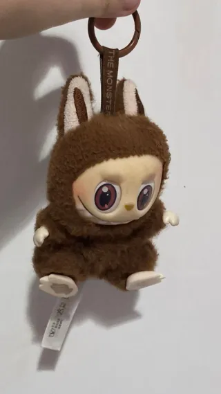 Bambolina Labubu Peluche Portachiavi