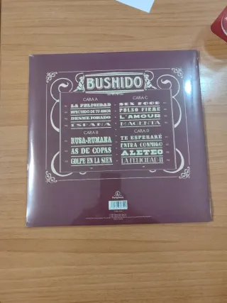 Vinilo LP Bushido (Carlos Ann, Bunbury, Shuarma, M