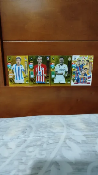 Cromos Balón de Oro y Champions