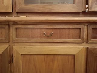 Credenza Arte Povera Legno e Vetro