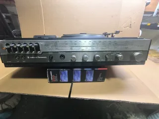 National Panasonic SG-10 Tocadiscos Cassette Radio