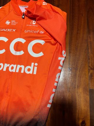 Maillot Ciclismo manga corta CCC Sprandi Etxeondo
