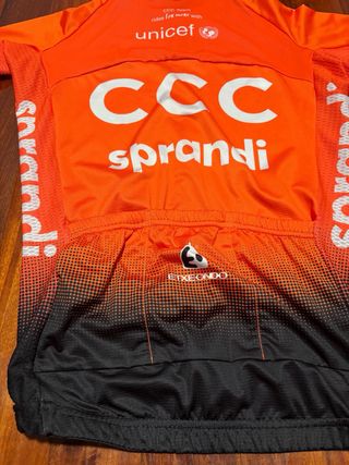 Maillot Ciclismo manga corta CCC Sprandi Etxeondo