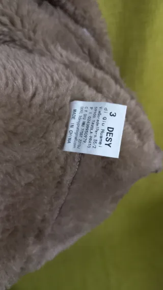 Bomber simil montone donna marrone