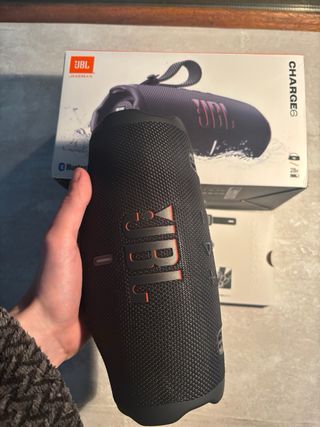JBL Charge 6 Altavoz Bluetooth Negro