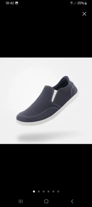 Saguaro Relax V Talla 36. Azul. Unisex. Barefoot