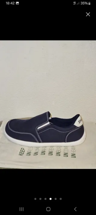 Saguaro Relax V Talla 36. Azul. Unisex. Barefoot