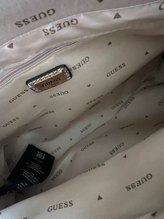 Bolso Tote Guess Beige y Marrón