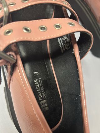 Mocasines Pull Rosa Charol